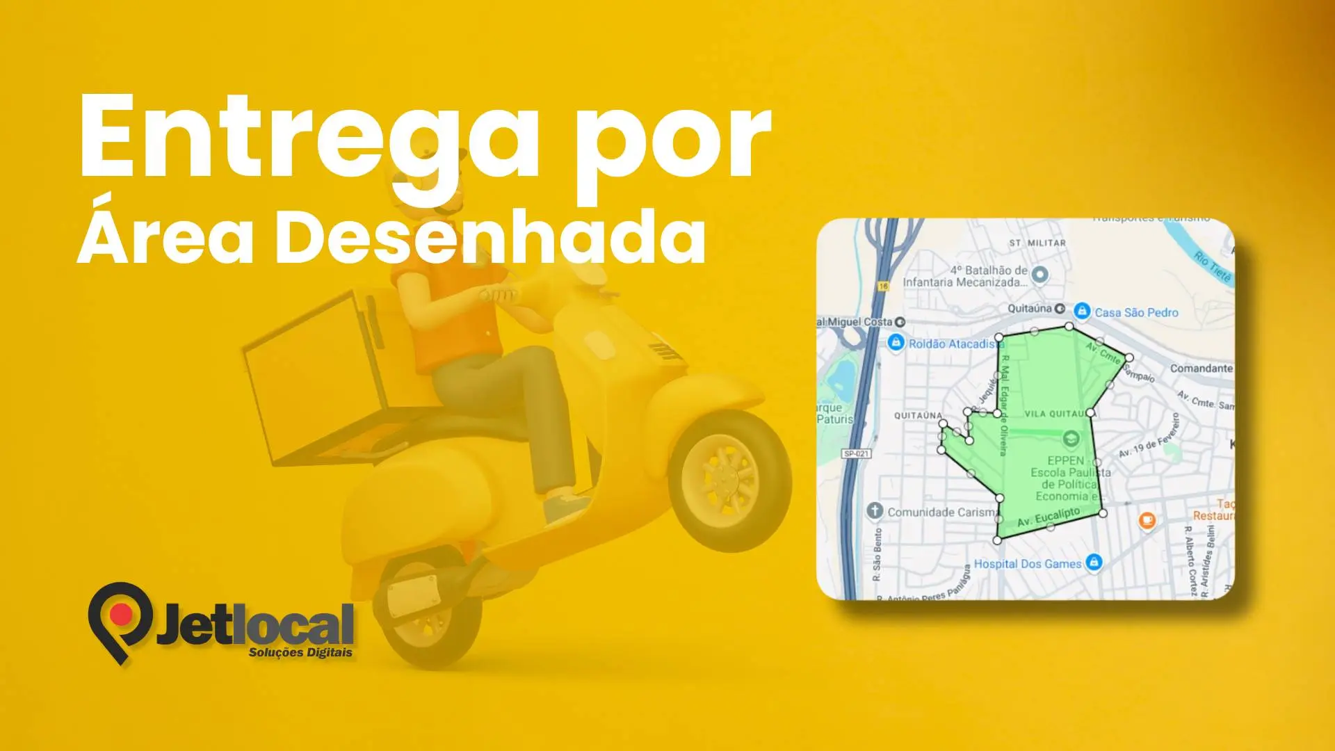 Entrega por Area Desenhada